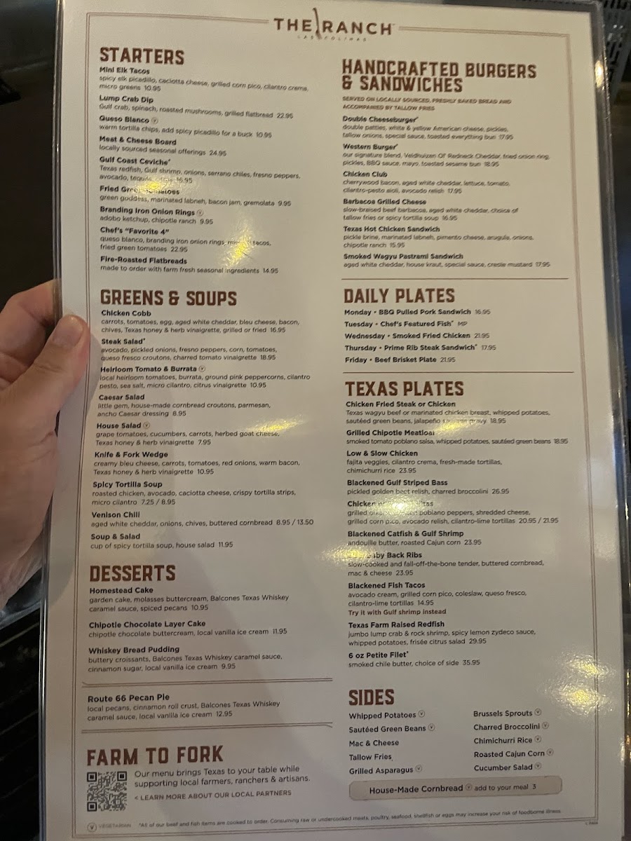 The Ranch at Las Colinas Menu - Image 2