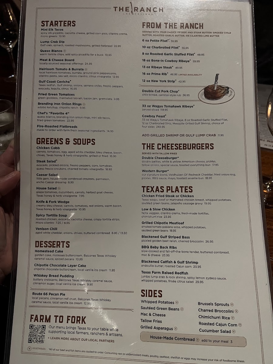 The Ranch at Las Colinas Menu - Image 3
