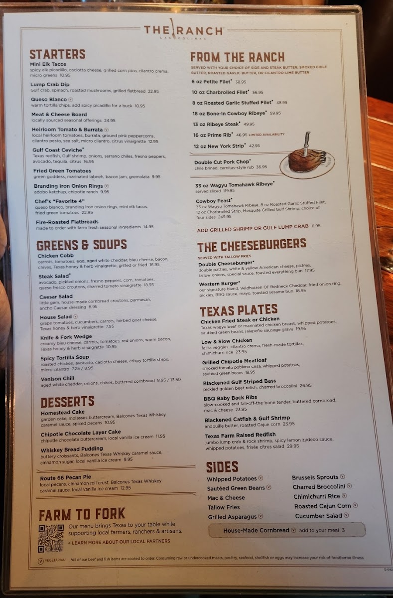 The Ranch at Las Colinas Menu - Image 4
